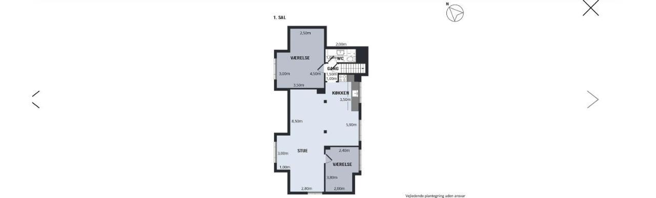 Sondergade Frederikshavn Appartement Buitenkant foto